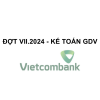 Đề thi Vietcombank năm 2024 (đợt 7) - vị trí Kế toán Giao dịch viên