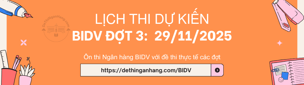 bidv đợt 1 năm 2025